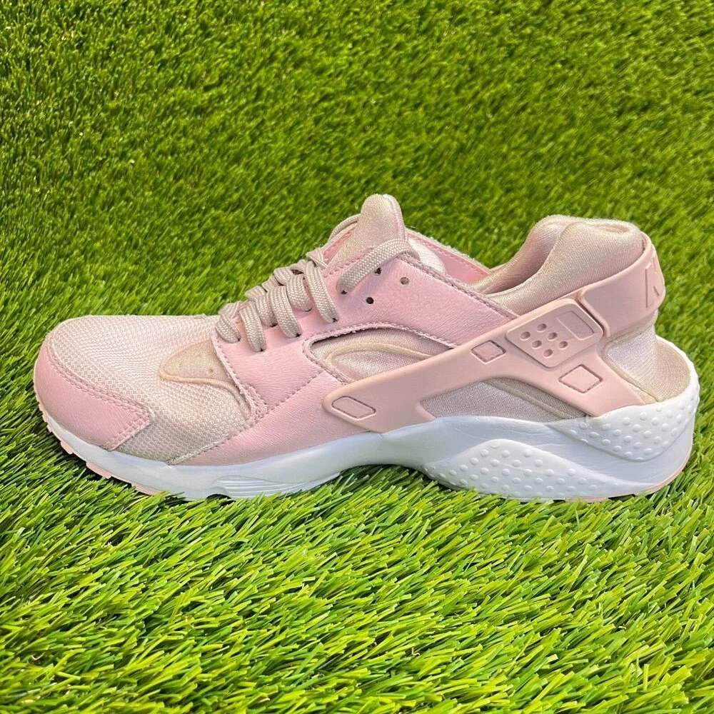 Nike Air Huarache Run‎ SE Girls Size 6.5Y Pink Running Walking Shoes Sneakers
